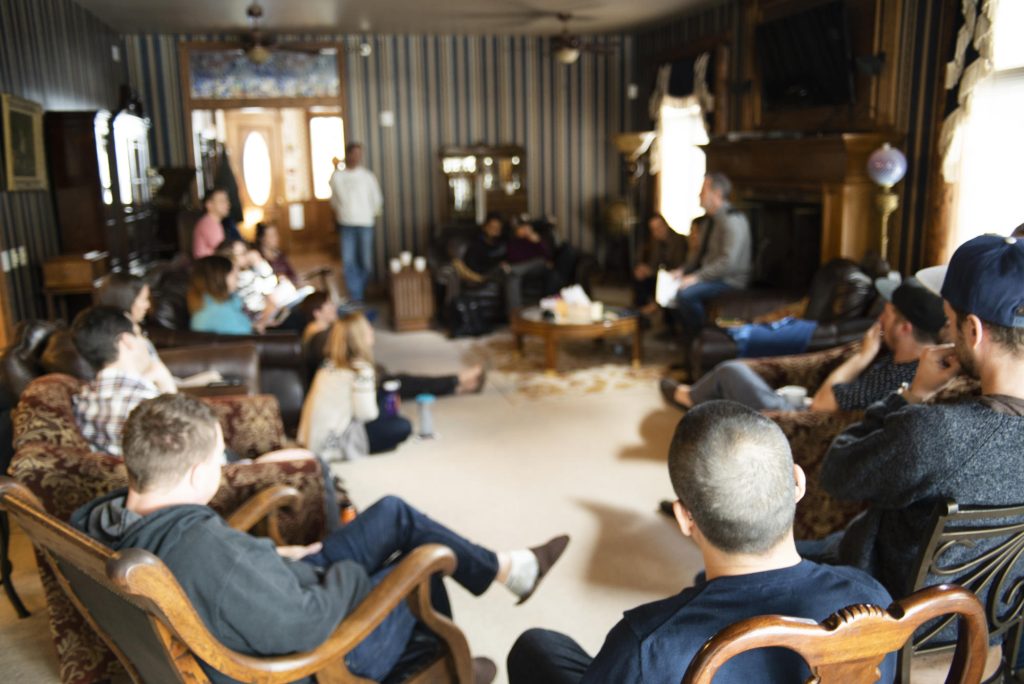 Small group gathering